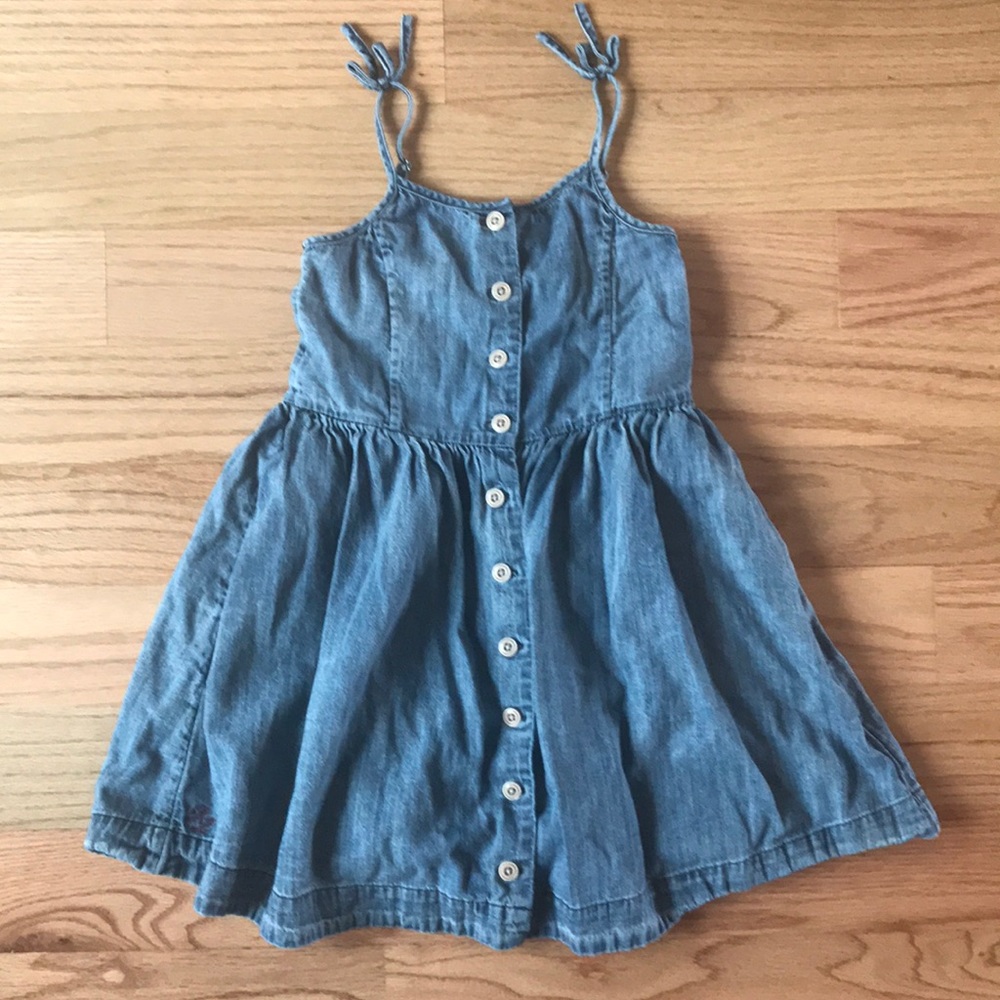 Little Girl’s Jean Denim Dress, Ralph Lauren, sz 6